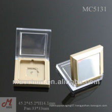 MC5131 square pan small eyeshadow case with mirror